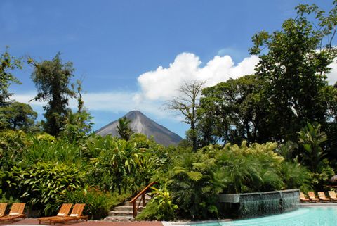 Tabacon Hot Springs  Arenal Volcano Costa Rica