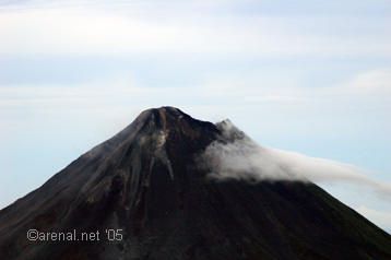 Arenal Volcano Eruption - September, 2005