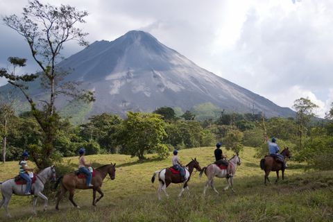 Don Tobias Horseback Ride To The Volcano