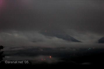 Arenal Volcano Eruption - September, 2005