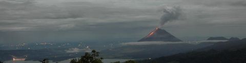 Arenal Volcano Eruption - October, 2005