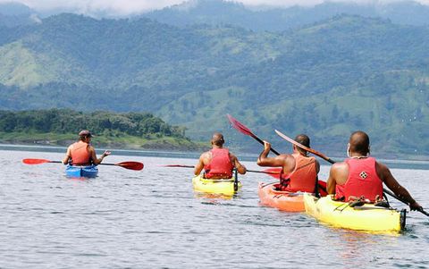 Kayaking Lake Arenal