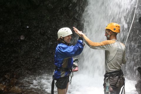 Rappelling & Rafting