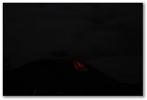 Arenal Volcano Eruption Journal - October 30th, Evening Eruption