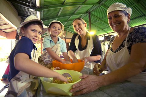 Safari Float & Tortilla Making