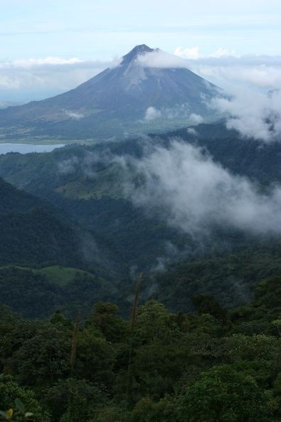 Arenal Volcano Update From Monteverde, Sep. 2007