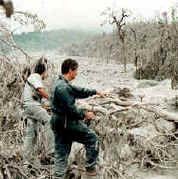 Costa Rica - Arenal Volcano Eruption - 23 August 2000