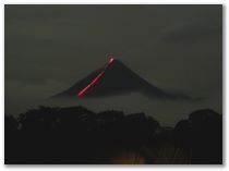 Arenal Volcano Eruption, November 2006