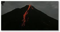 Arenal Volcano Eruption Journal - October 31st, Halloween Eruption