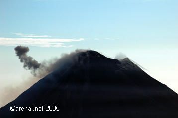 Arenal Volcano Eruption - September, 2005