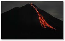 Arenal Volcano Eruption Journal - October 31st, Halloween Eruption