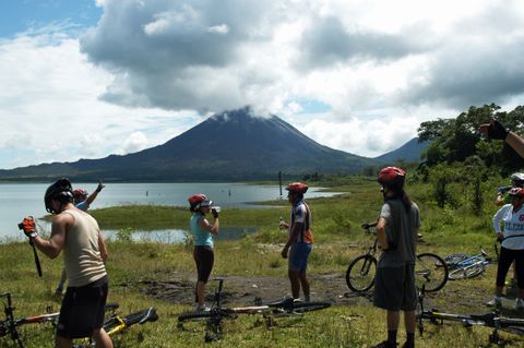 Kayaking  Biking Lake Arenal Tours