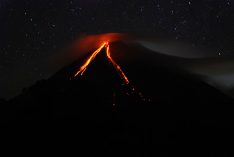 Arenal Eruption Photos