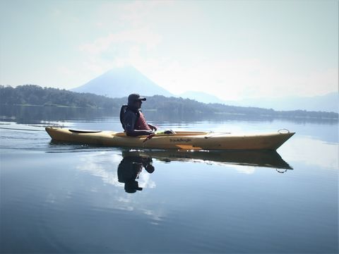 Kayaking Lake Arenal