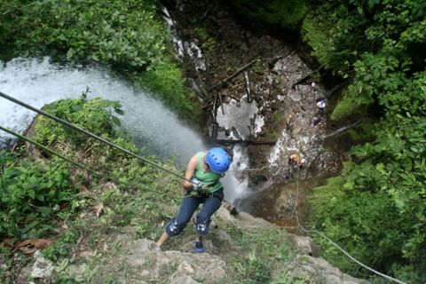 Rappelling & Rafting